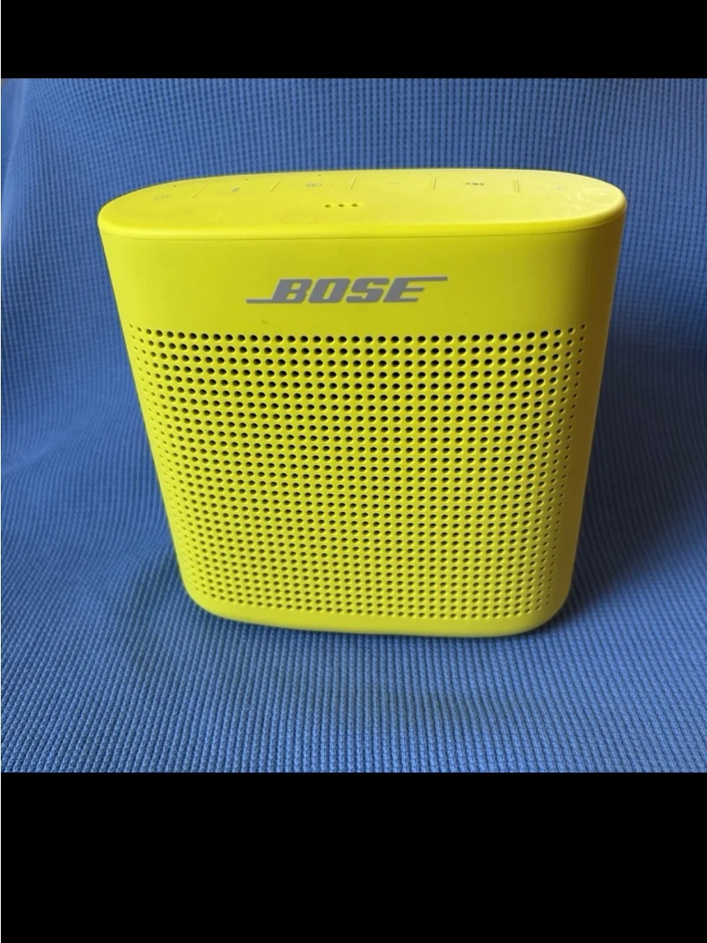 Bose Soundlink Color II Yellow Citron bluetooth Speaker works